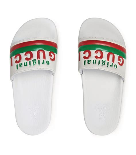 kids' gucci sandals|cheap Gucci slides for kids.